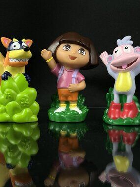 Fisher Price Little People Dora The Explorer Dora Swiper & Boots Toy Figures